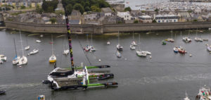 Arrivée des bateaux à Concarneau