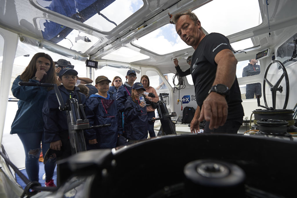 Les jeunes d’ACTION ENFANCE visitent les bateaux