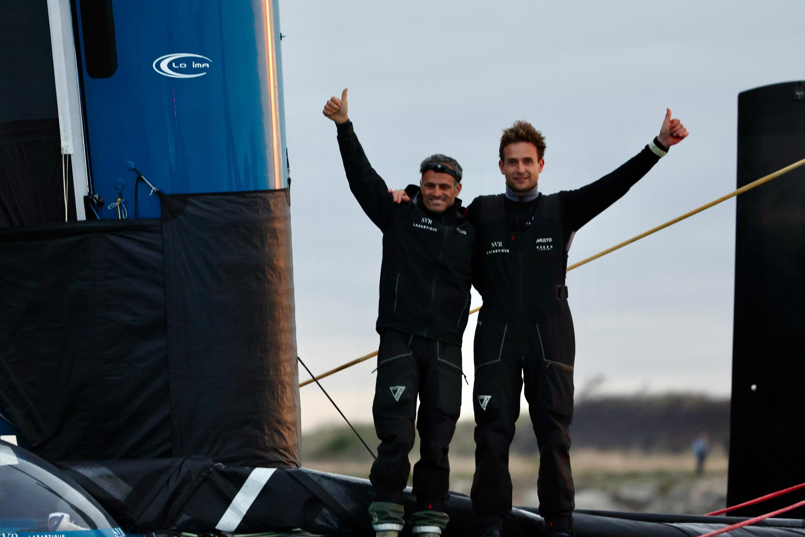Tom Laperche et Franck Cammas sur SVR-Lazartigue vainqueurs dans la catégorie ULTIM® !