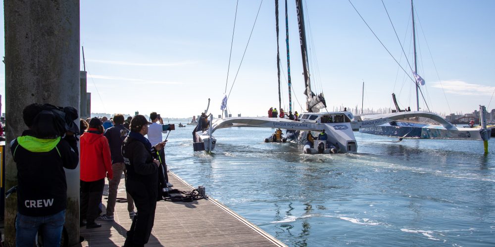 Runs de vitesse lors des 24H Ultim - Lorient le 30/09/2022
