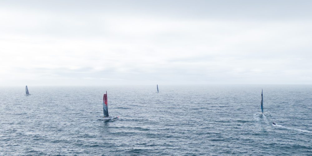 Depart des 24H Ultim - Lorient la 01/10/2022
